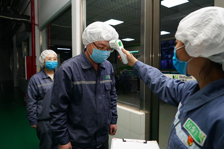 佰惠生防疫復工兩手抓