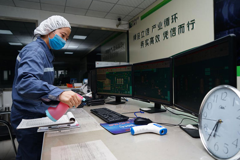 佰惠生防疫復工兩手抓